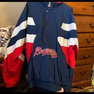 Atlanta braves windbreaker jacket